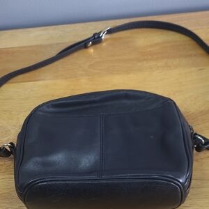 Marks & Spencer Black Leather Shoulder Bag